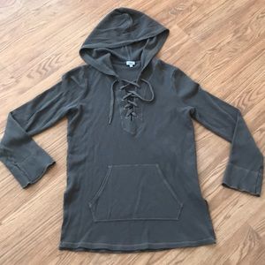 Splendid hoodie top medium super soft with hood